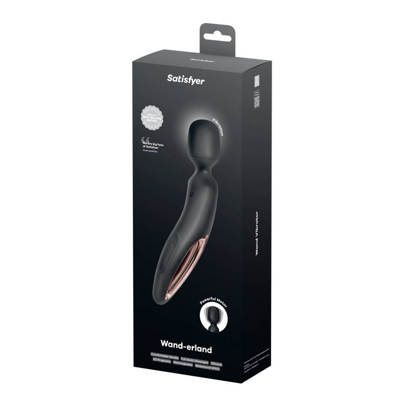 Satisfyer Wand-erland 50 Mode Black Bodywand