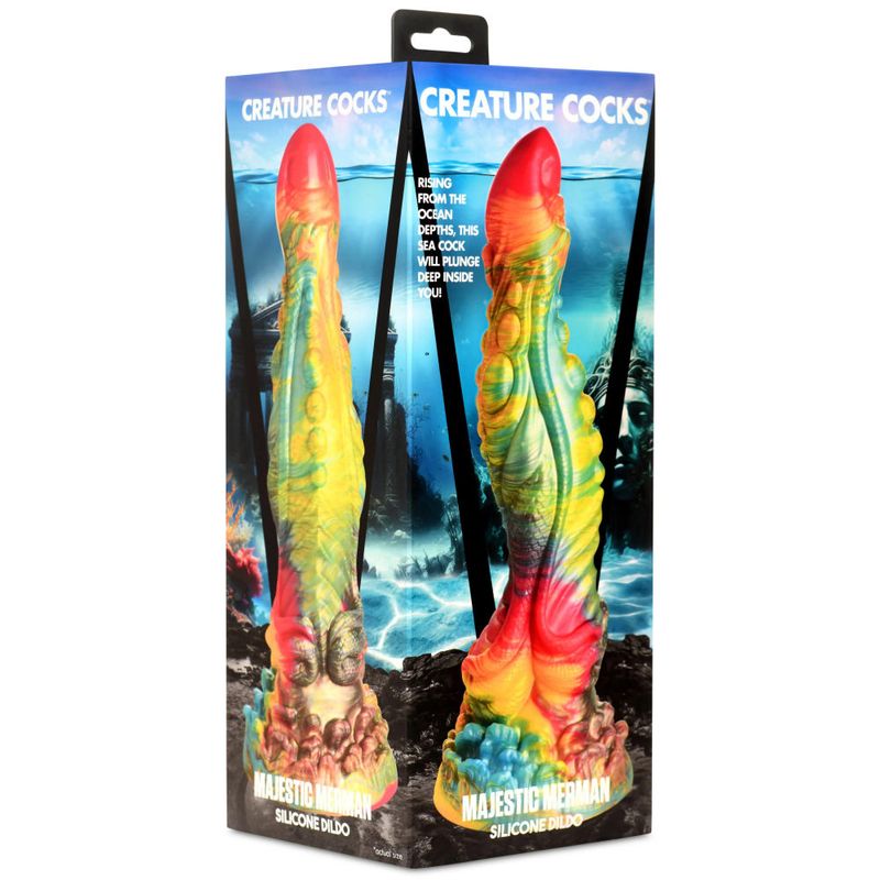 Creature Cocks - Majestic Merman Silicone Dildo