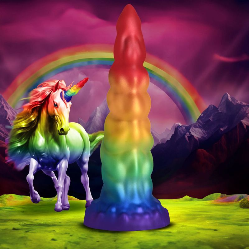 Creature Cocks - Magic Rider Unicorn Silicone Dildo