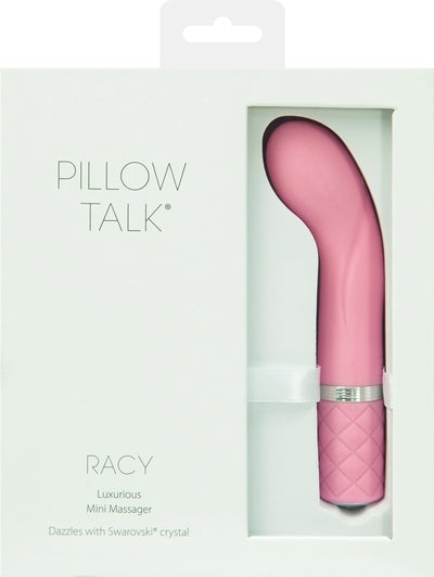 PILLOW TALK RACY WITH SWAROVSKI CRYSTAL PINK