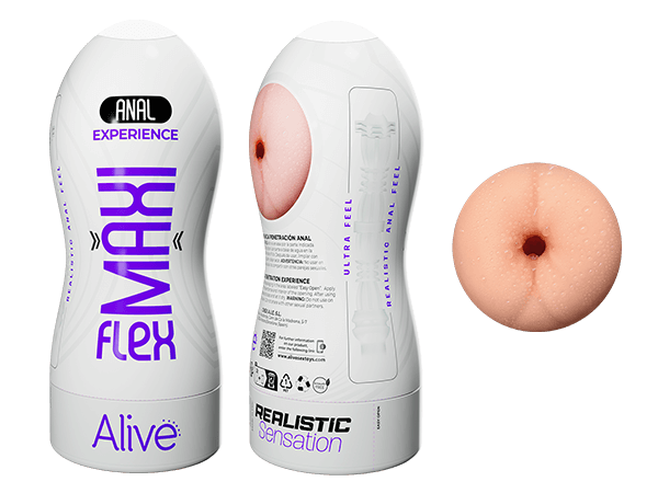 ALIVE Anal MAXI Flesh Masturbator size L Default Title