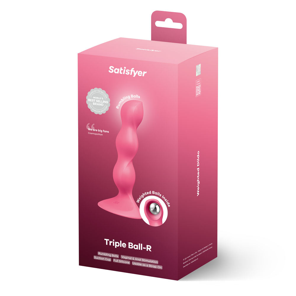 Satisfyer Triple Ball-R - - Beaded Anal Plug