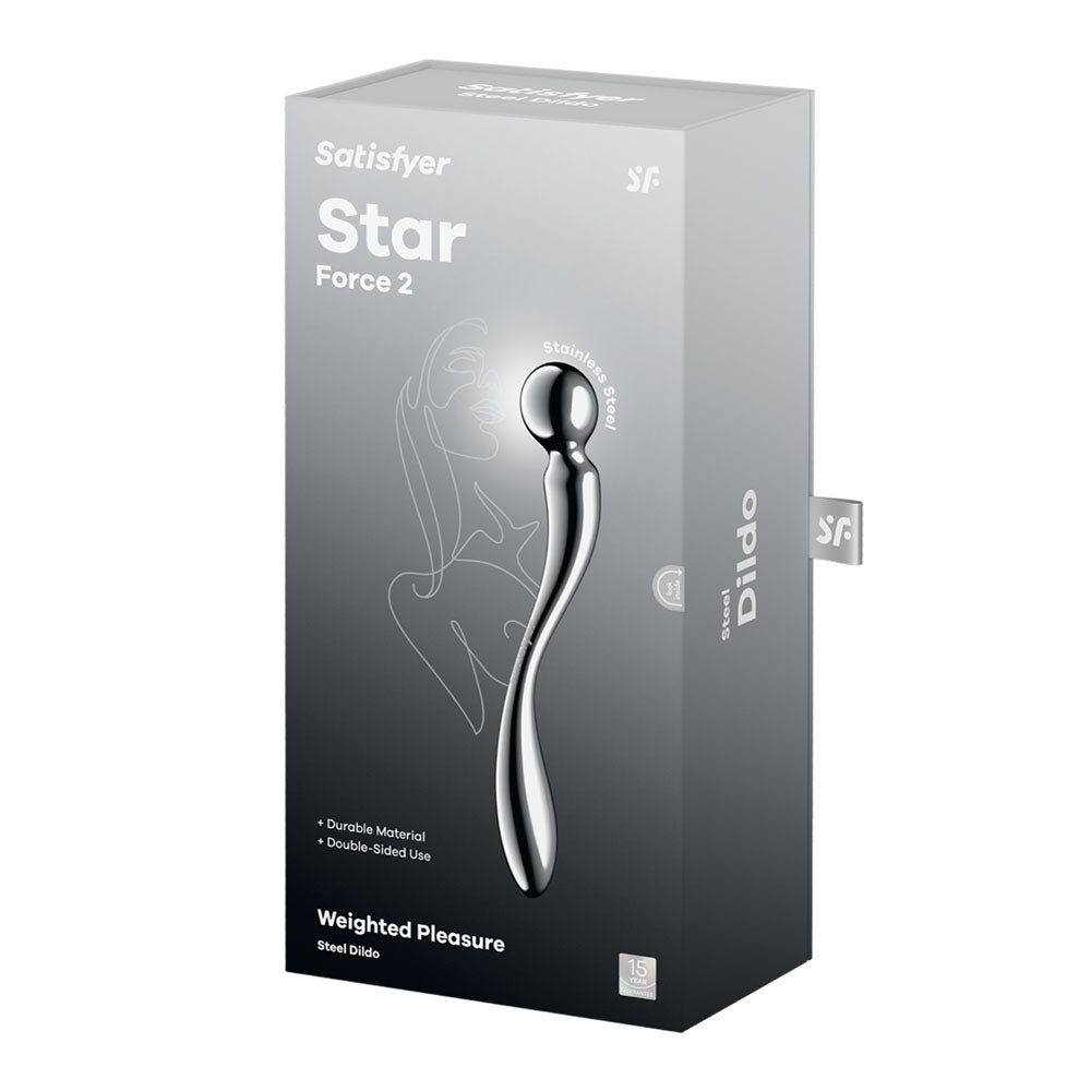 Satisfyer Star Force 2 - Steel 22 cm Dildo