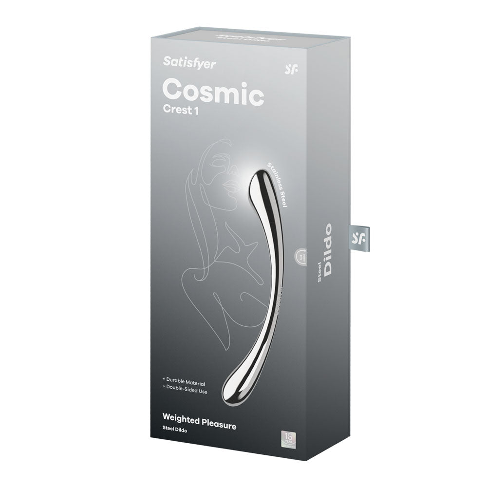 Satisfyer Cosmic Crest 1 - Steel 24 cm Dildo