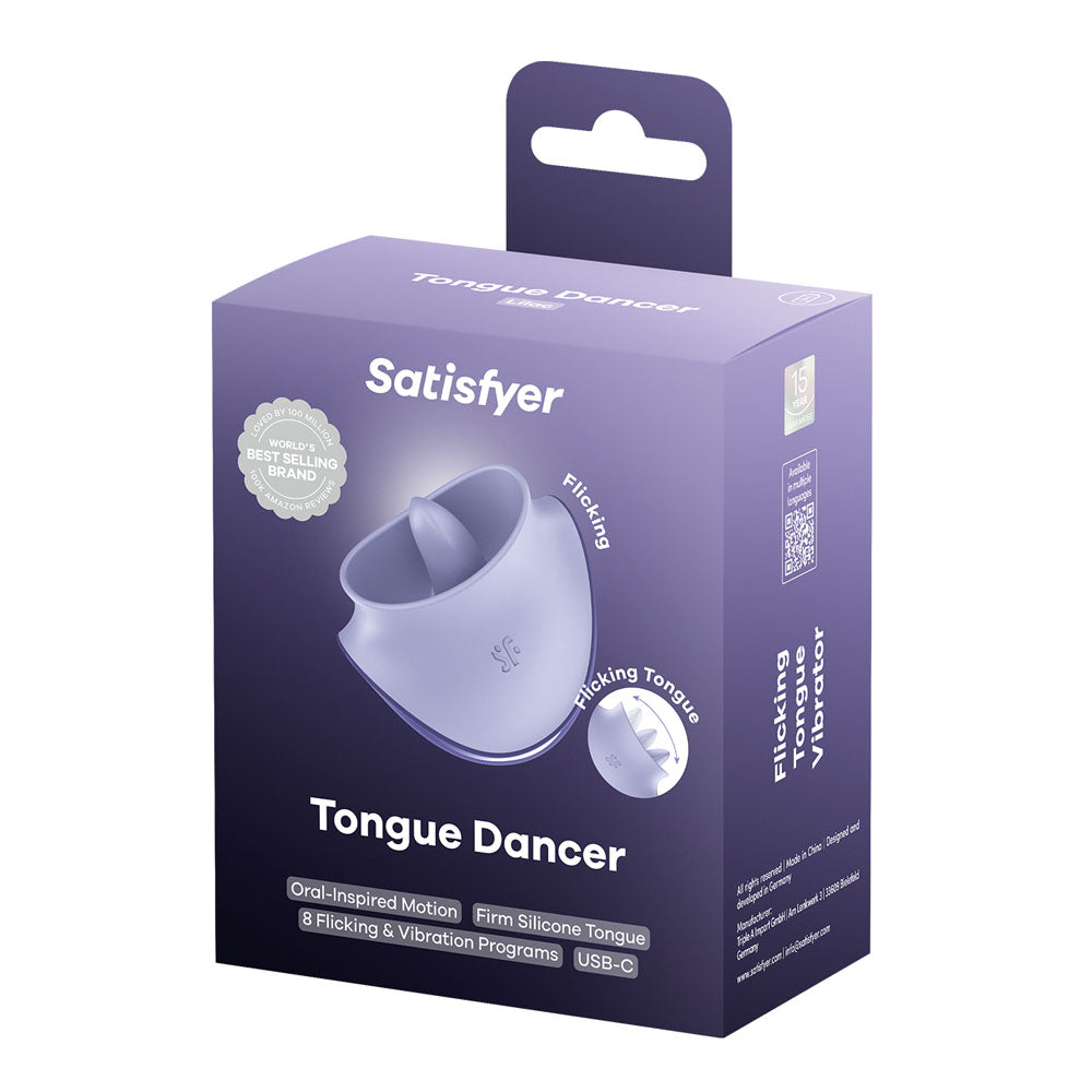 Satisfyer Tongue Dancer - USB Rechargeable Flicking Stimulator