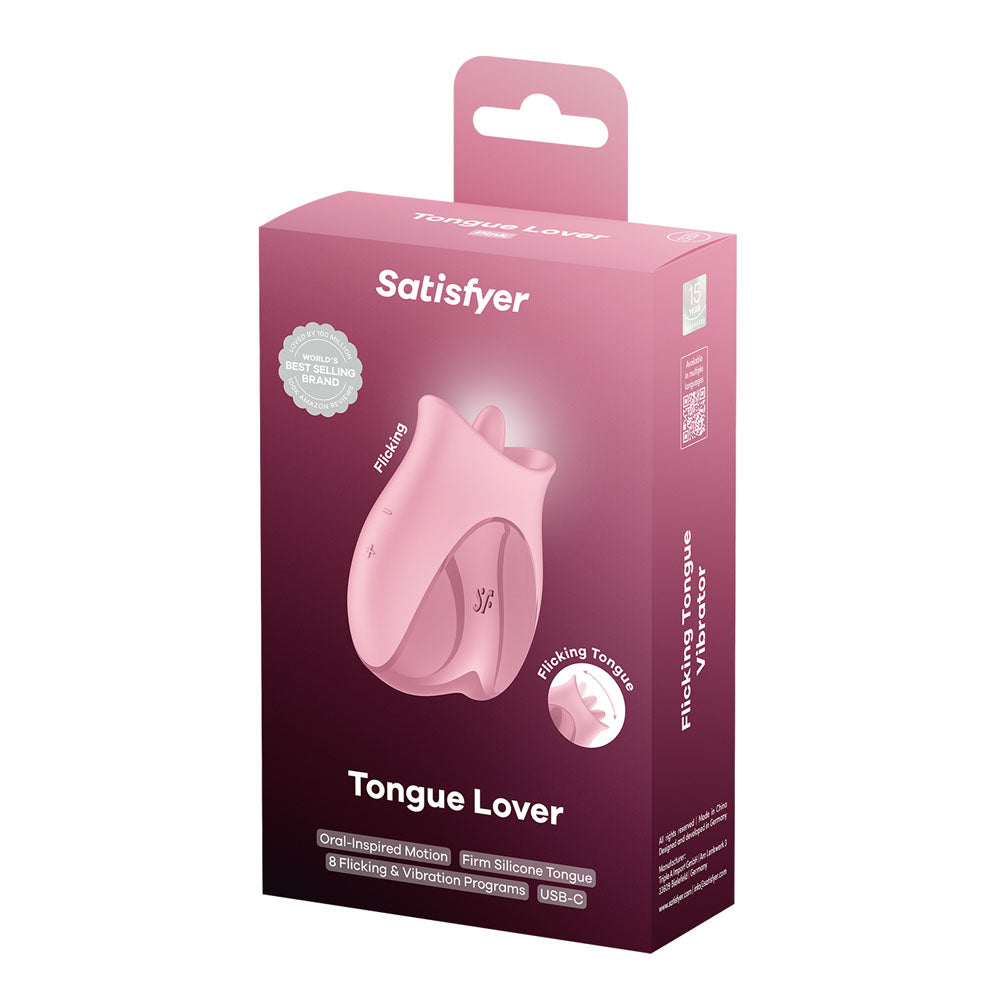 Satisfyer Tongue Lover - USB Rechargeable Flicking Stimulator