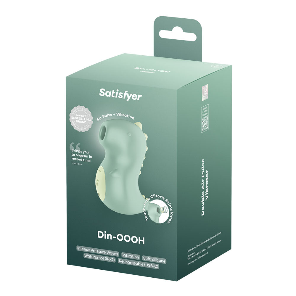 Satisfyer Din-OOOH - Mint USB Rechargeable Air Pulse Stimulator