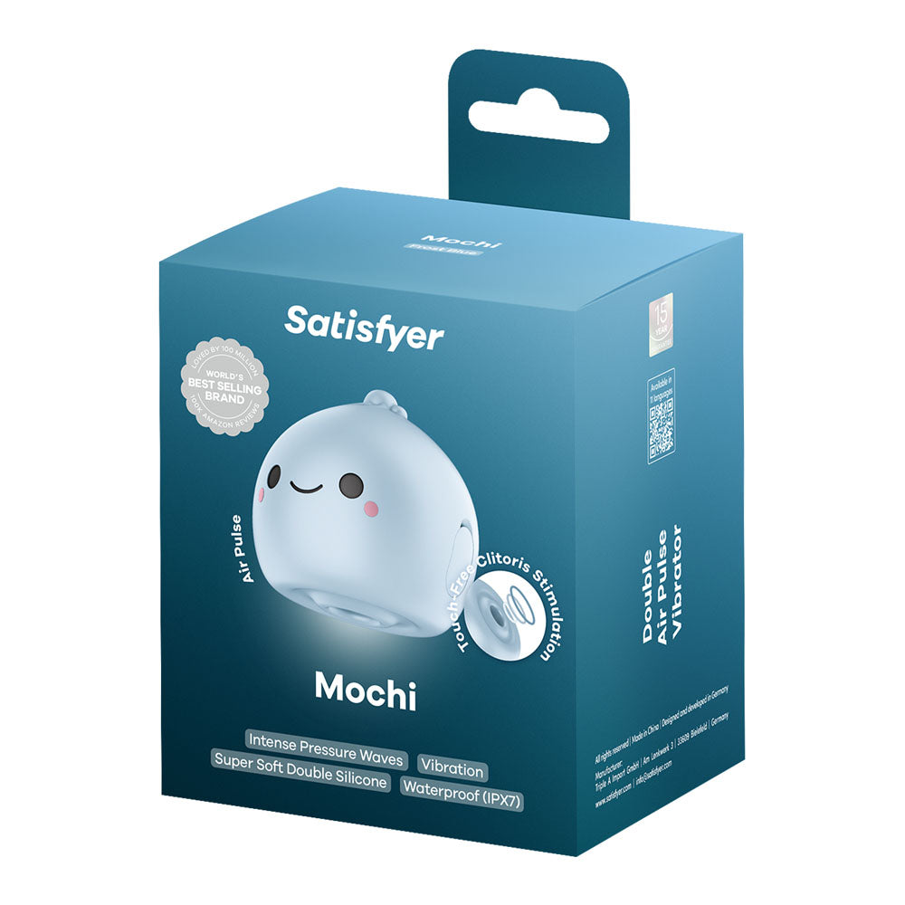 Satisfyer Mochi - Frost - Frost USB Rechargeable Air Pulse Stimulator