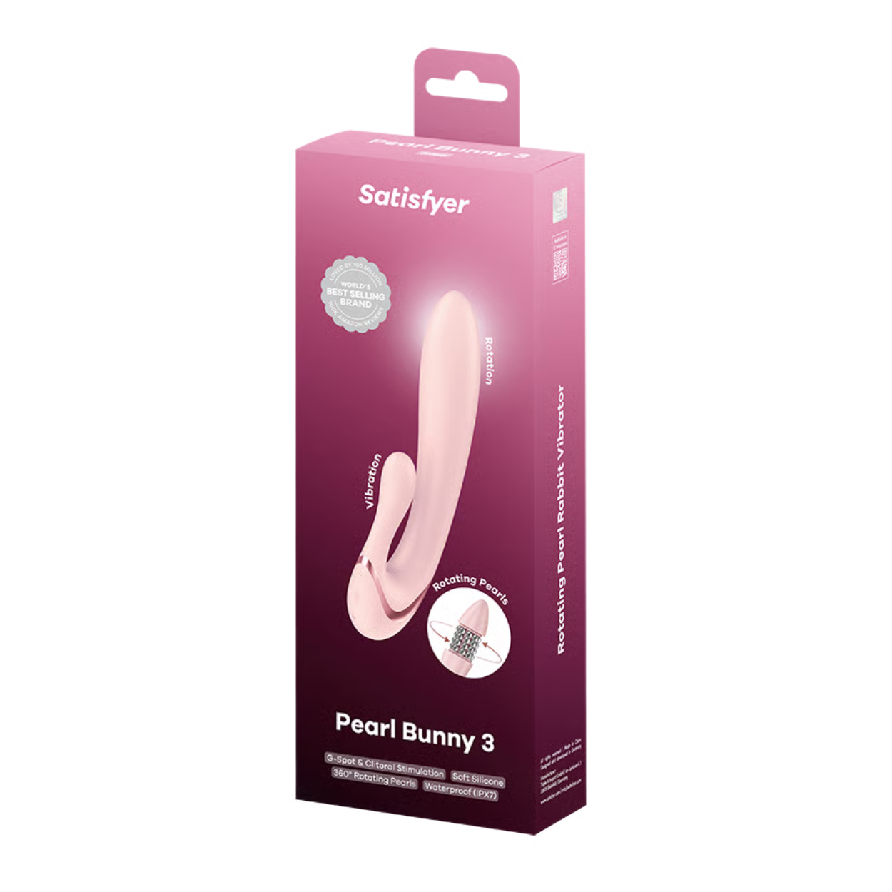 Satisfyer Pearl Bunny 3 rose