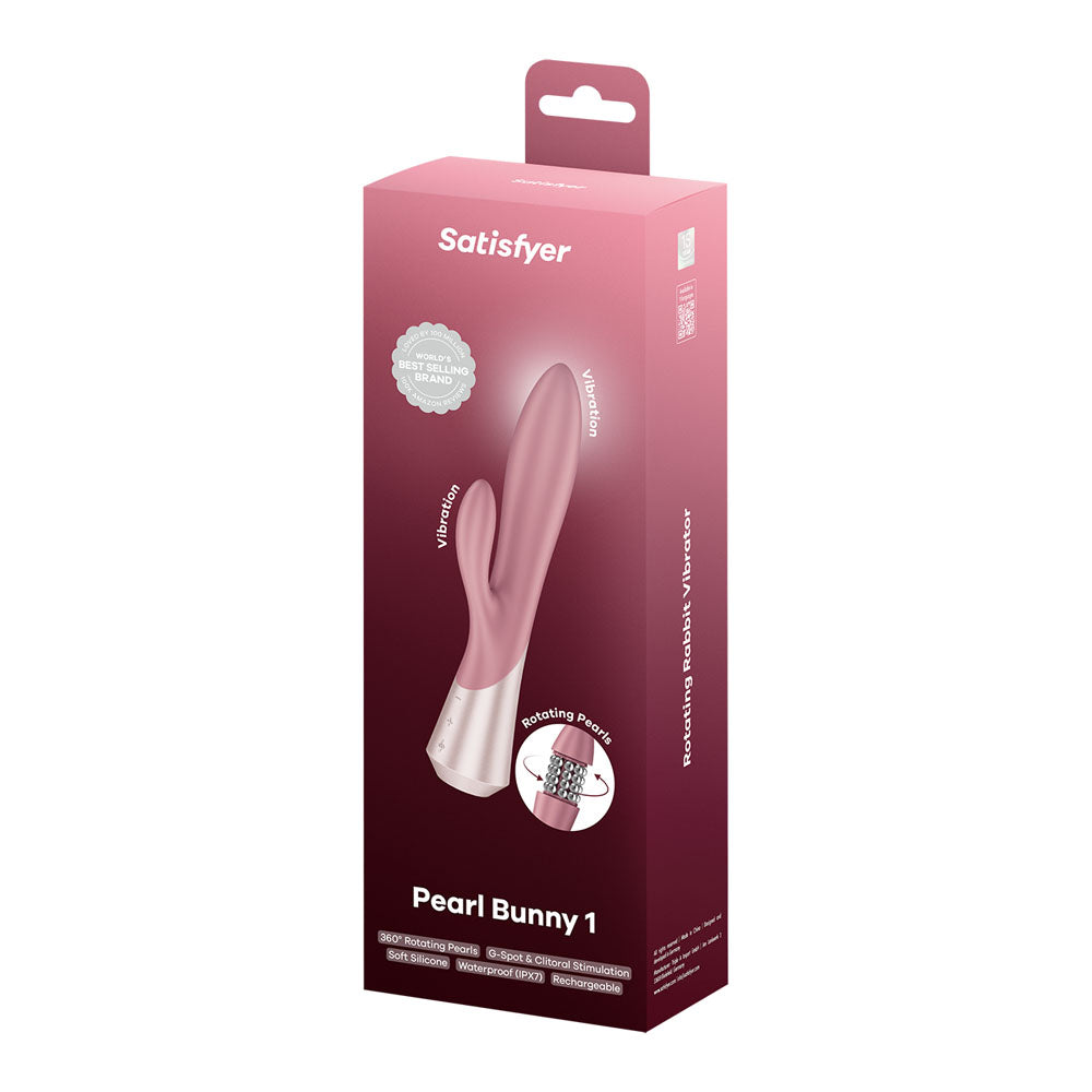 Satisfyer Pearl Bunny 1 - 22.3 cm USB-C Rechargeable Rabbit Vibrator