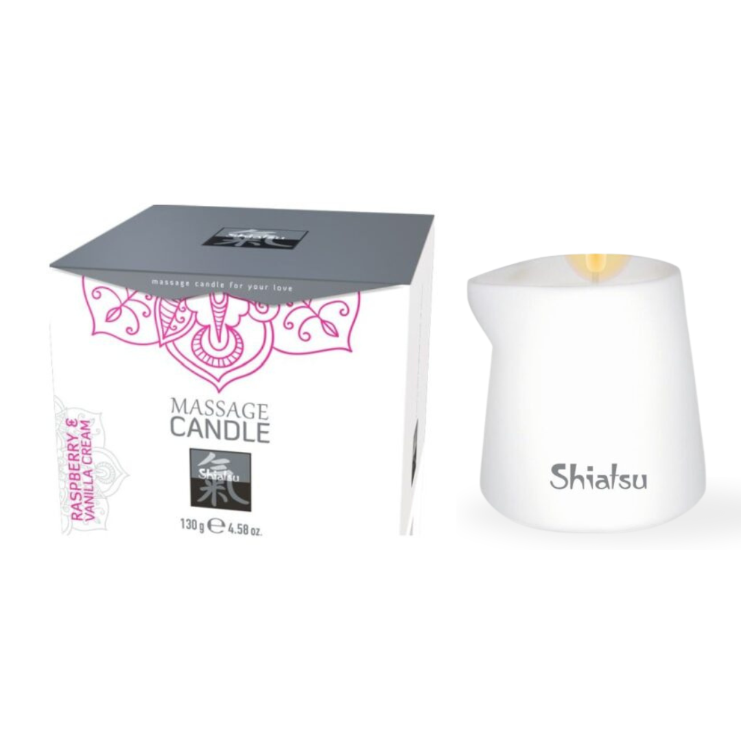 Shiatsu Massage Candle Rasp Vanilla