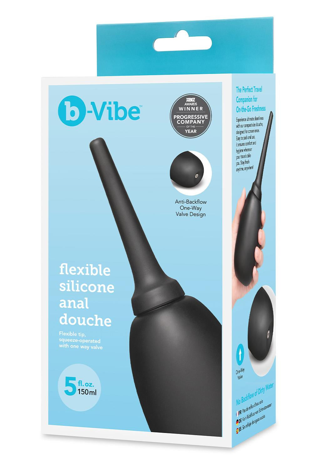 B-VIBE FLEXIBLE SILICONE ANAL DOUCHE