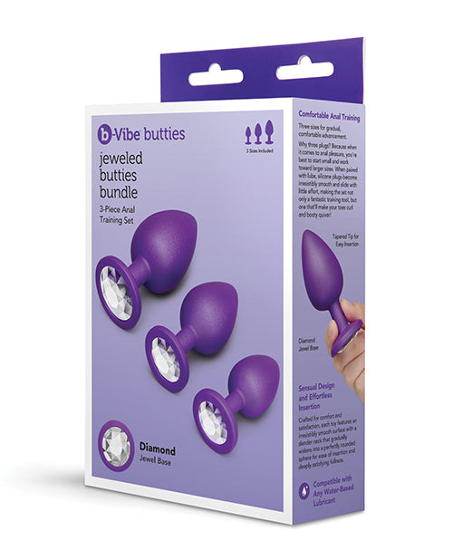 B-VIBE JEWELED BUTTIES BUNDLE