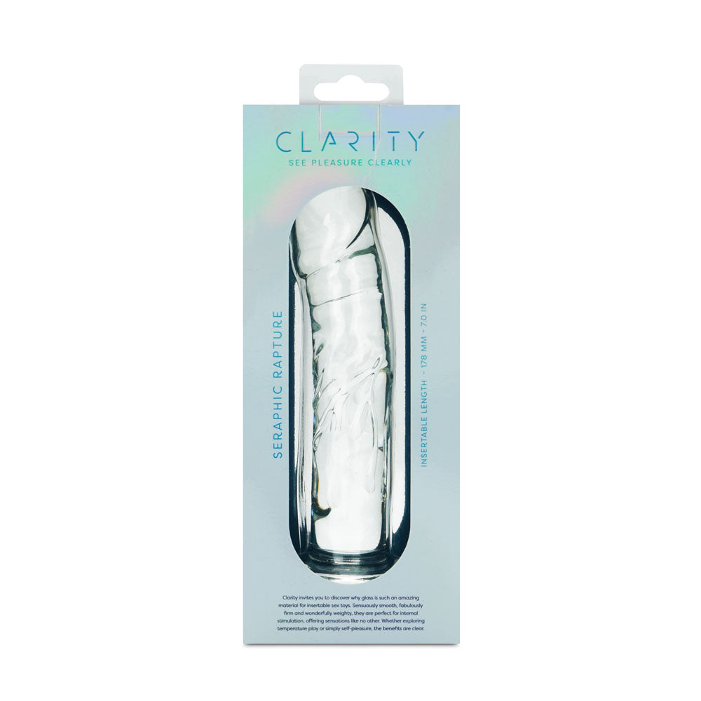 Clarity - Seraphic Rapture - 17.8 cm Glass Dildo