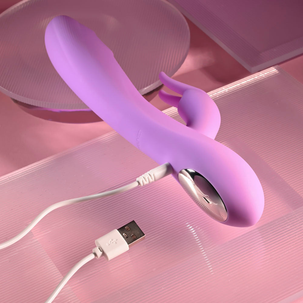 Evolved BEAD THE WAY - 23.2 cm USB Rechargeable Rabbit Vibrator