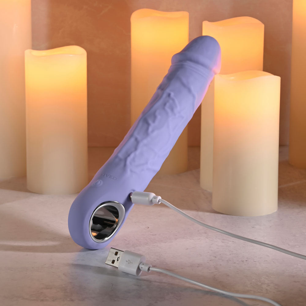 Evolved LARGE FANTASY - 21.8 cm USB Rechargeable Vibrator