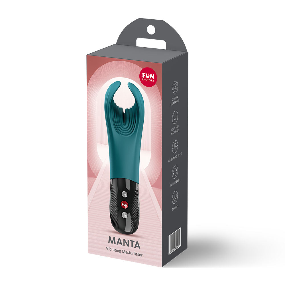 Fun Factory MANTA Bottle - Bottle USB-C Rechargeable Unisex Vibrator