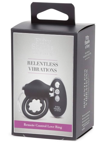 Fifty Shades of Grey Relentless Vibrations Remote Control Love Ring Cock Ring