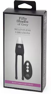 Fifty Shades of Grey Relentless Vibrations Remote Control Couples Vibe