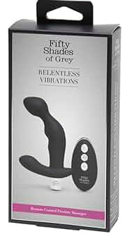 Fifty Shades of Grey Relentless Vibrations Remote Control Prostate Vib...