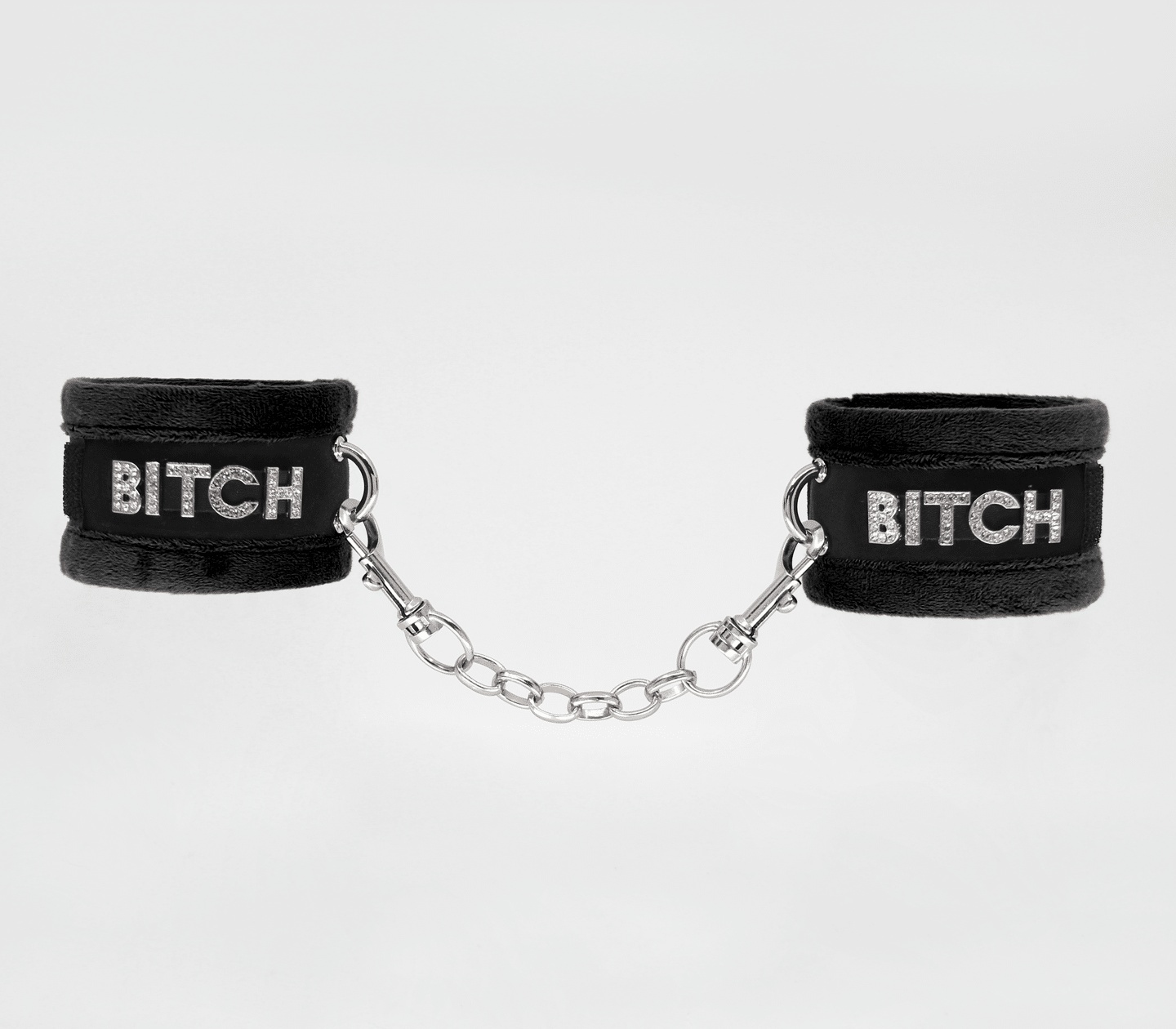 HAN016D Handcuffs - Black - Love in Leather