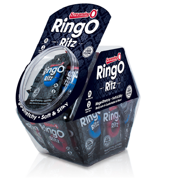 Screaming O Ring O Ritz in candy bowl - 36 Assorted Pieces