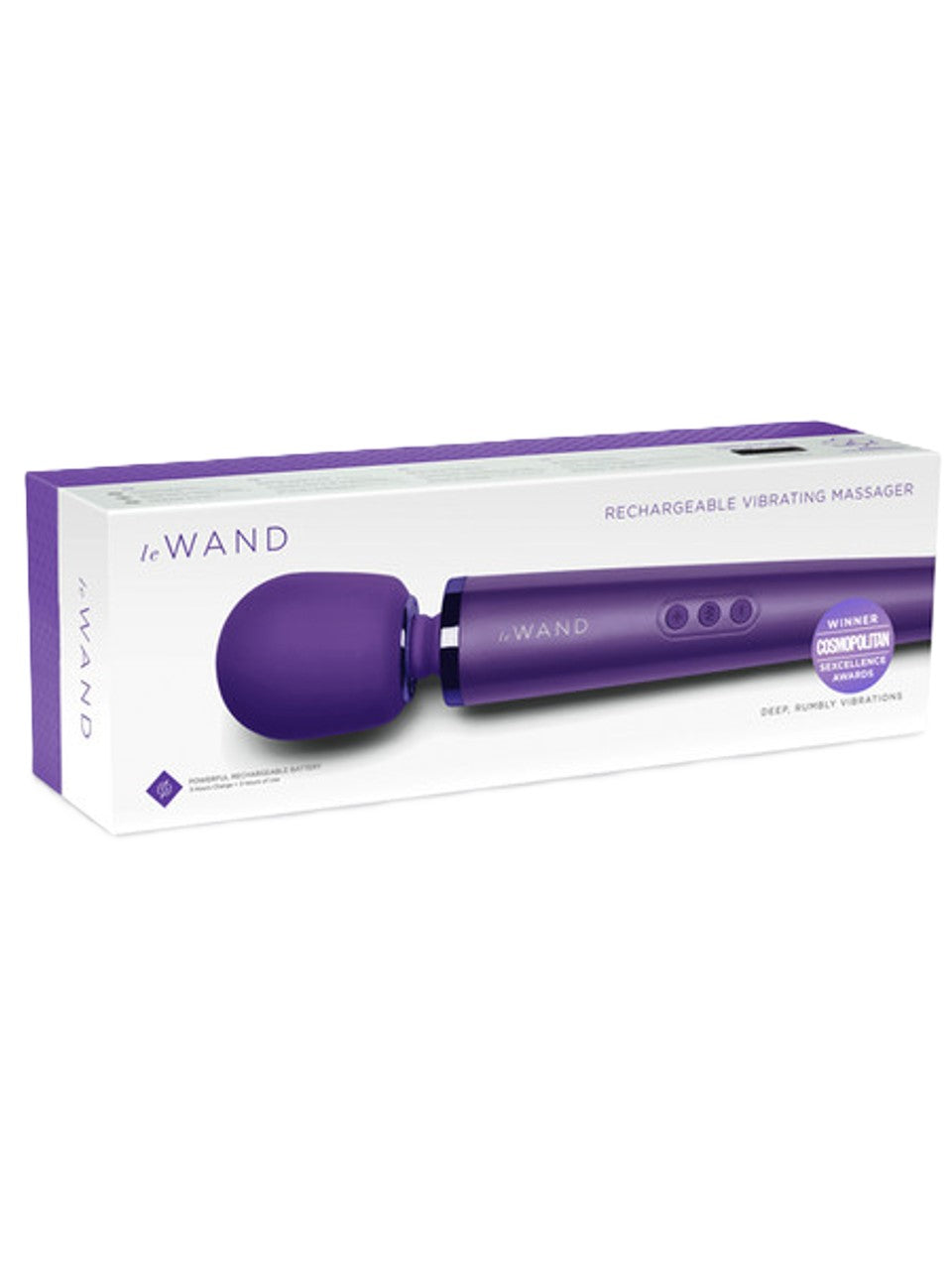 LE WAND PURPLE RECHARGEABLE MASSAGER