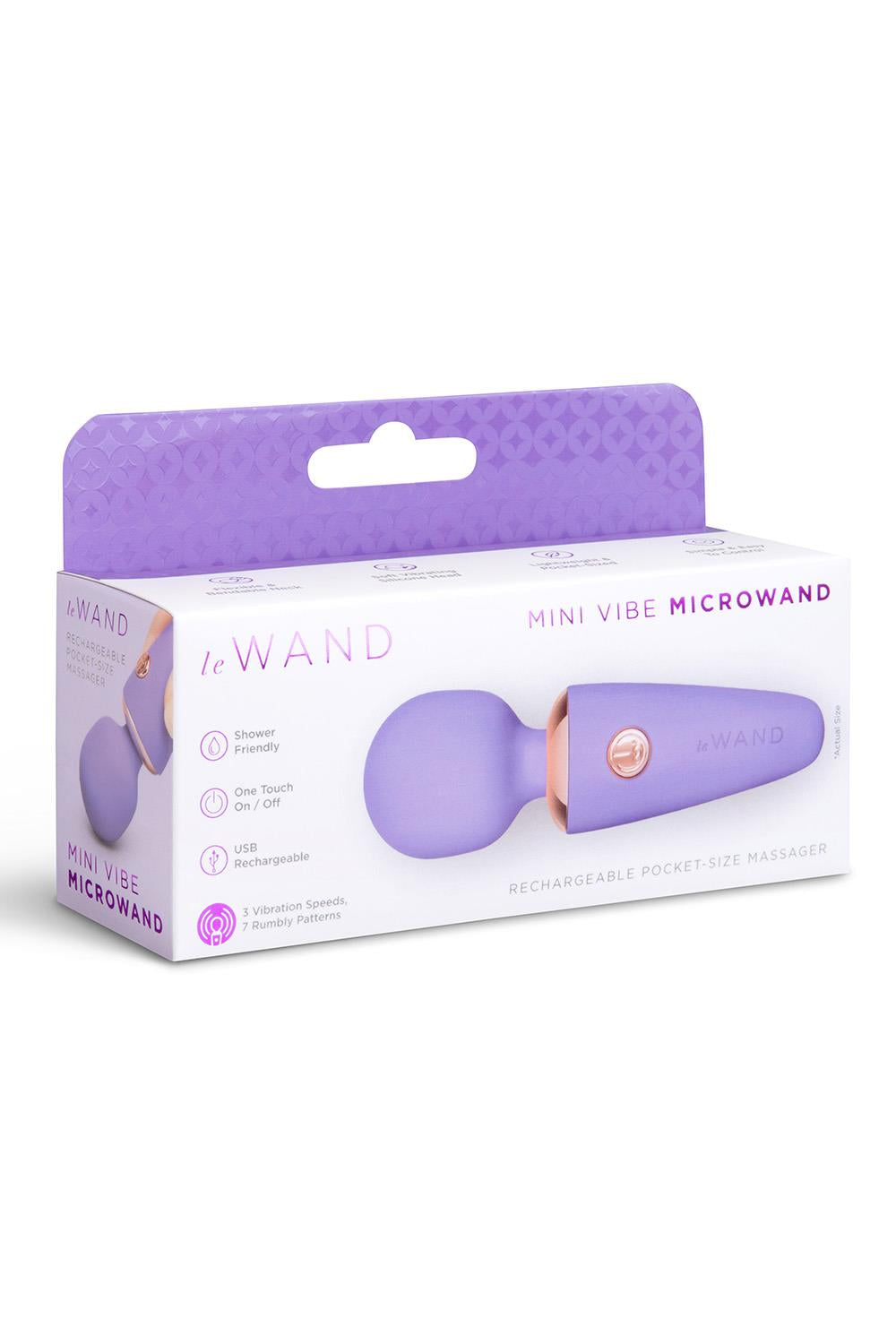 LE WAND MINI MICRO WAND VIOLET