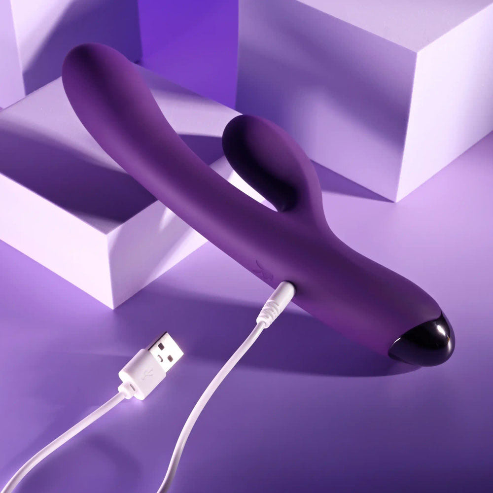 Playboy Pleasure NEW CRUSH - 20.6 cm USB Rechargeable Rabbit Vibrator