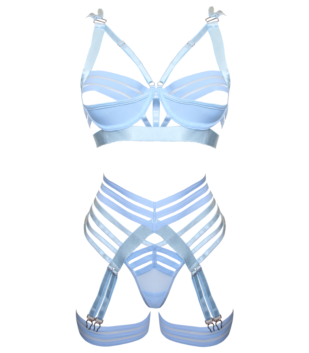 PL020BLU - Large - Love in Leather