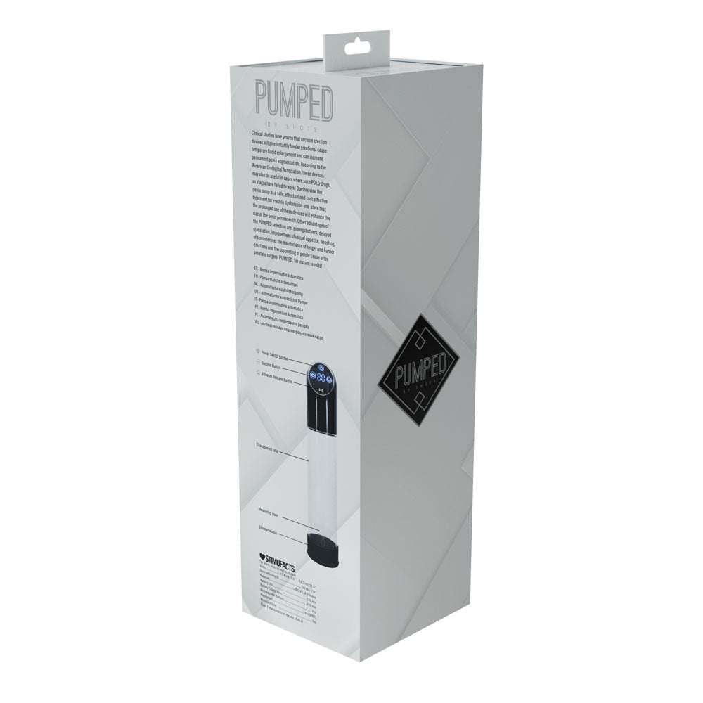 PUMPED Automatic Waterproof Pump - - /Clear USB Rechargeable Automatic Penis Pump