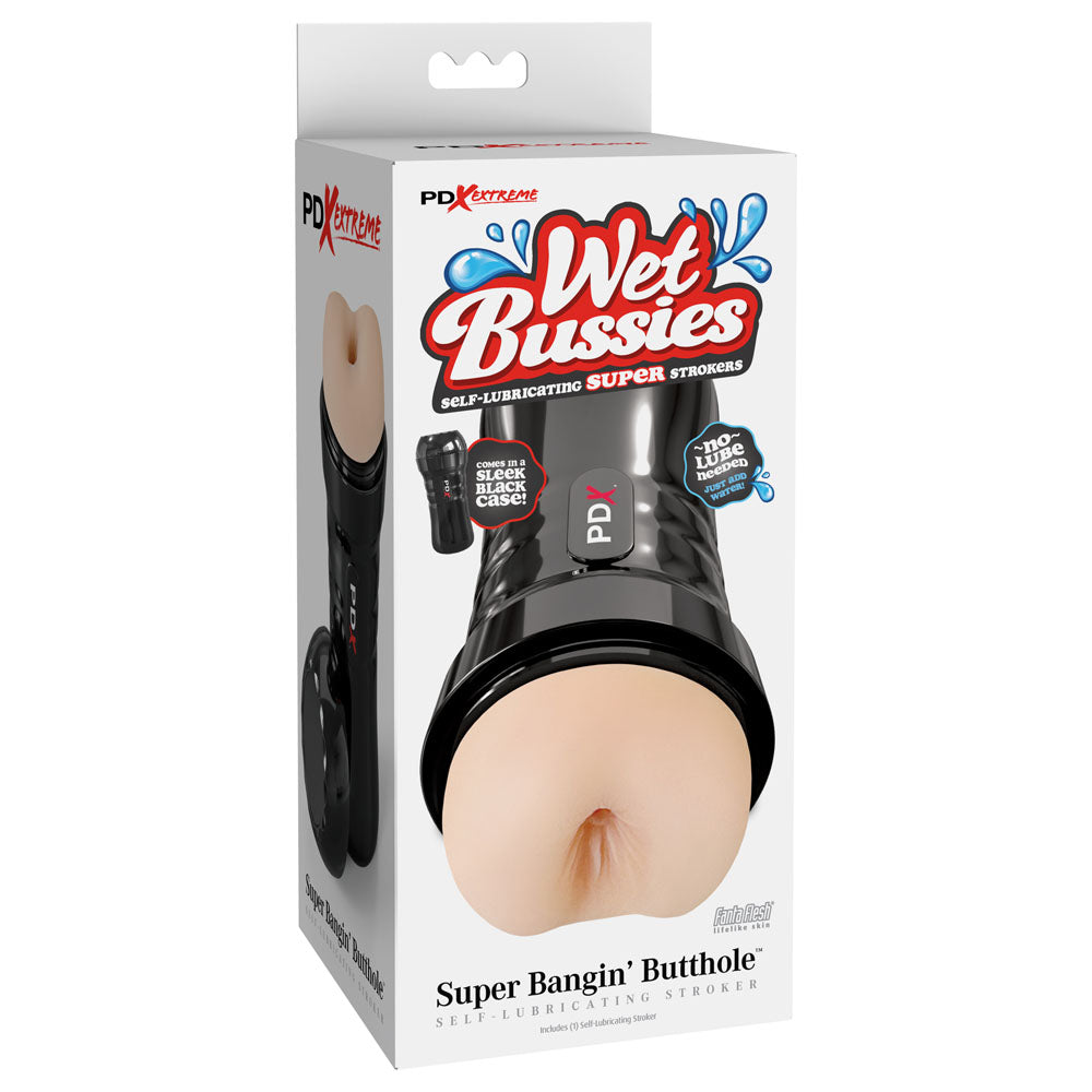 PDX Wet Bussies Super Bangin Butt - Light - Anal Stroker