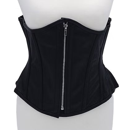 Rouge Leather Corset - Black Large/Extra Large