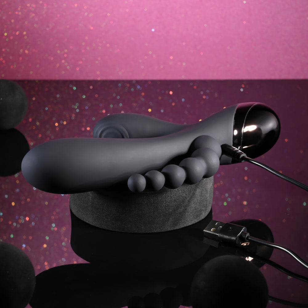 Selopa TRIPLE ACES - 19.7 cm USB Rechargeable Triple Stimulator Vibrator