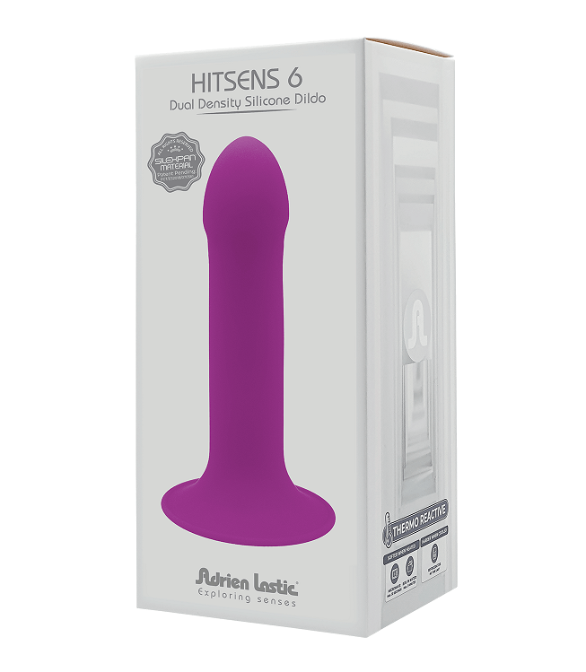 Adrien Lastic Hitsens 6" Purple Vibrant Vibes Australia - Quality Sex Toys - Great Prices