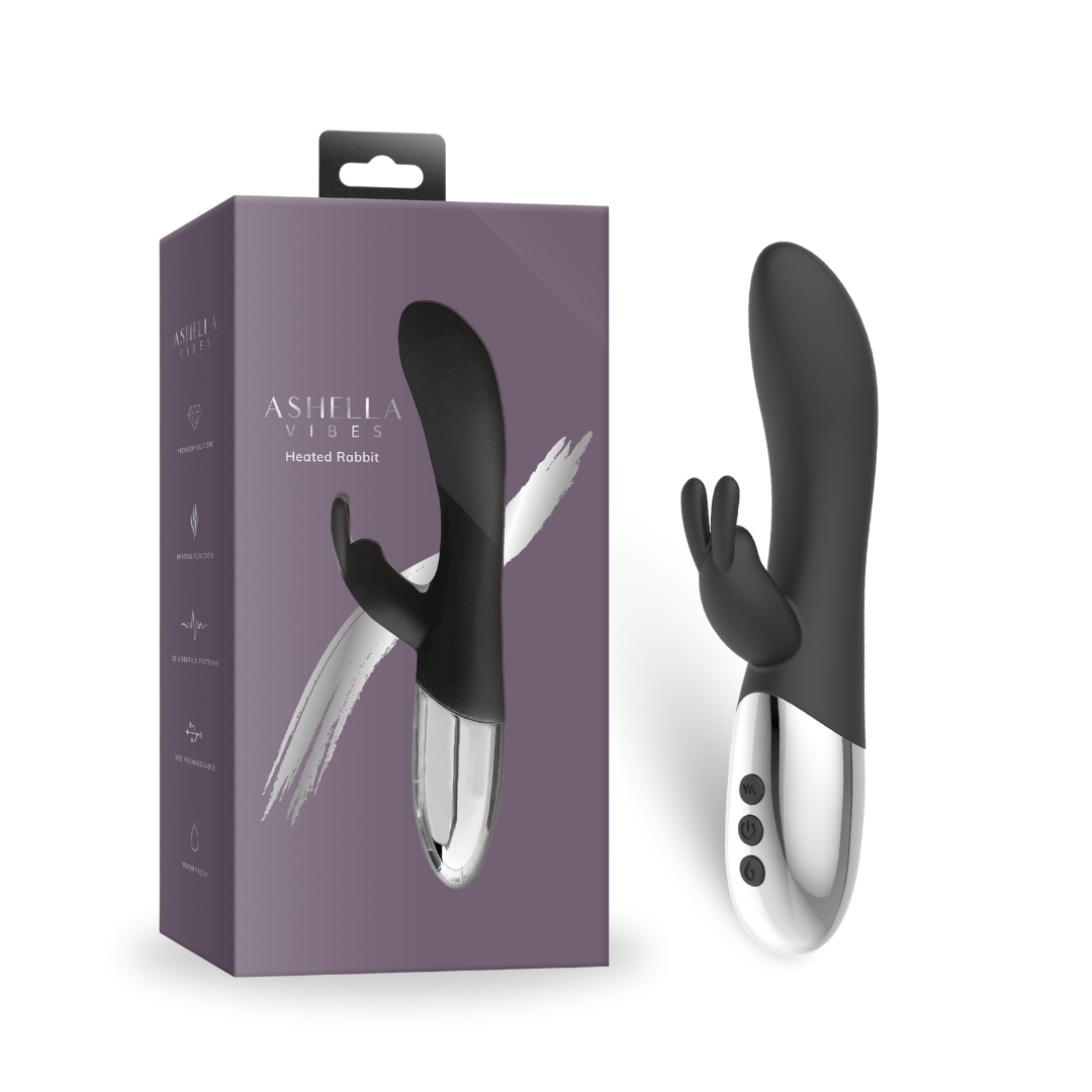 Ashella Vibes Heated Rabbit Vibrant Vibes Australia - Quality Sex Toys - Great Prices