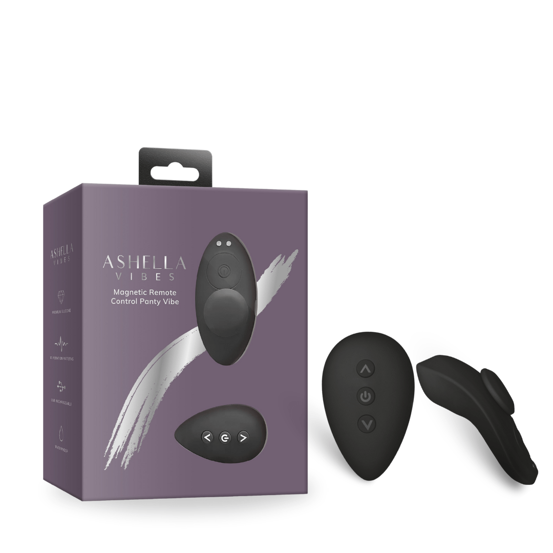 Ashella Vibes Magnetic Remote Control Panty Vibe Vibrant Vibes Australia - Quality Sex Toys - Great Prices