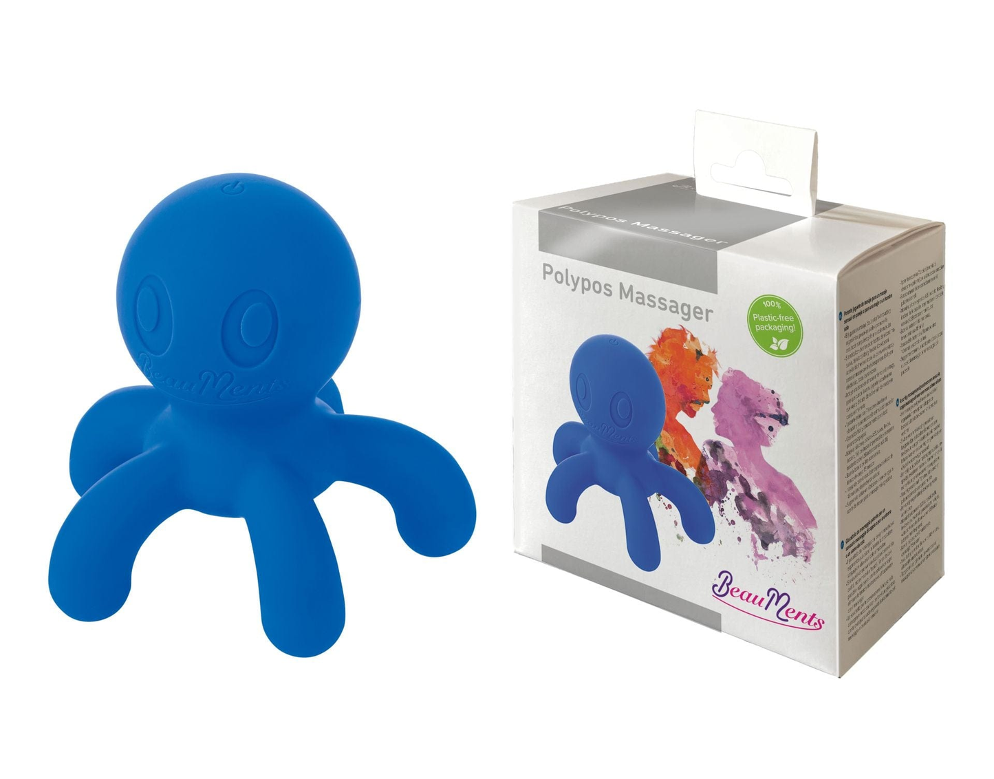 BeauMents Polypos Massager Blue Default Title