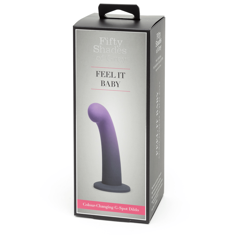 Fifty Shades of Grey Feel it Baby Colour Changing G-Spot Dildo Vibrant Vibes Australia - Quality Sex Toys - Great Prices