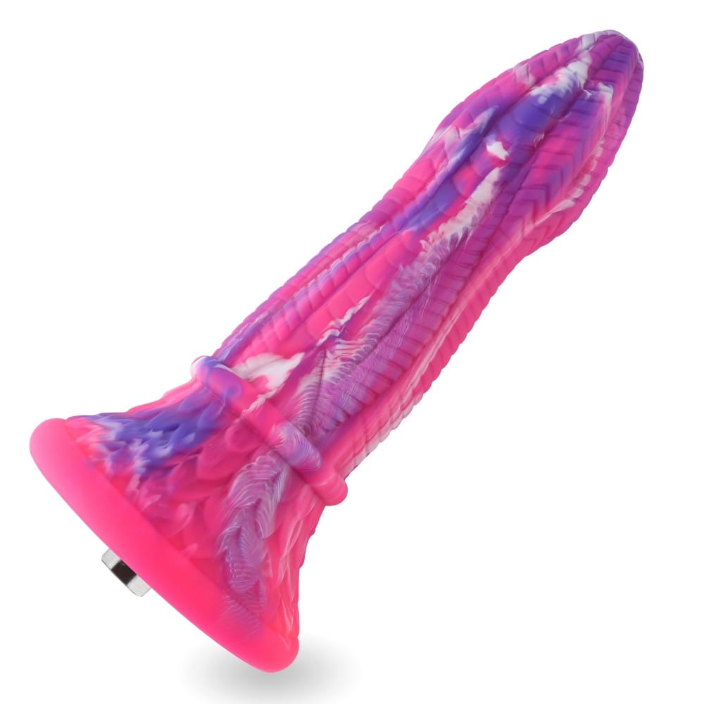 HiSmith 10.3in Monster Dildo Viper Rose Vibrant Vibes Australia - Quality Sex Toys - Great Prices