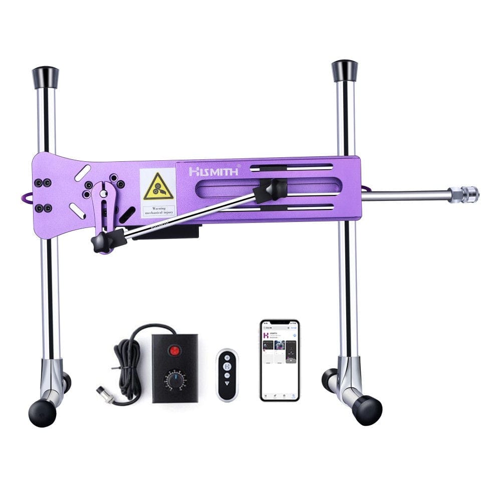 HiSmith - Purple Premium Sex Machine (Remote and App) Vibrant Vibes Australia - Quality Sex Toys - Great Prices