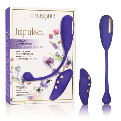 Impulse™ Intimate E-Stimulator Remote Kegel Exerciser Vibrant Vibes Australia - Quality Sex Toys - Great Prices