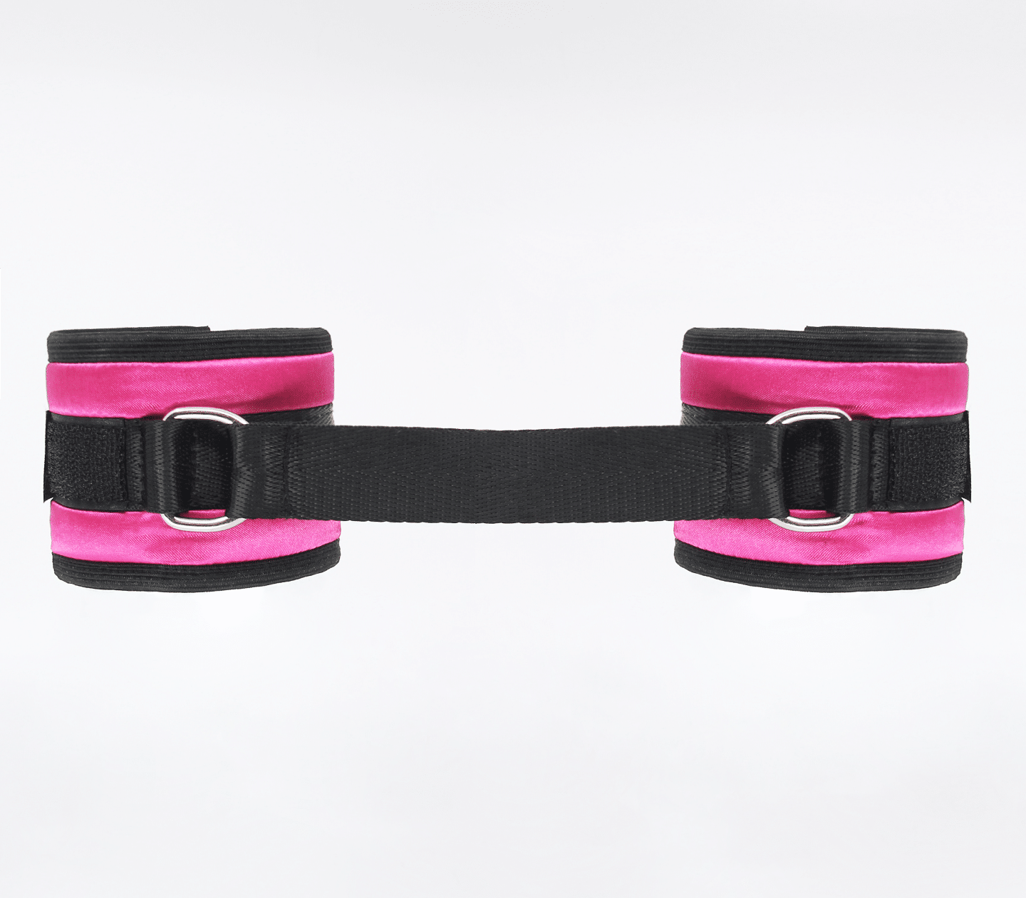 HAN036 Handcuffs - Pink - Love in Leather