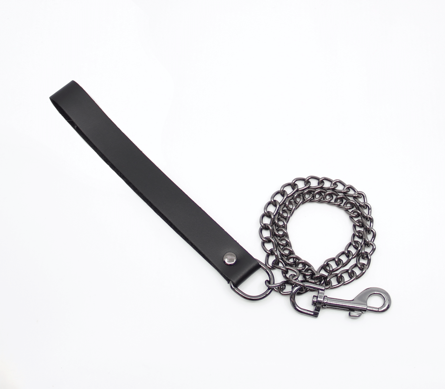 LEA048 Lead - Pewter - Love in Leather