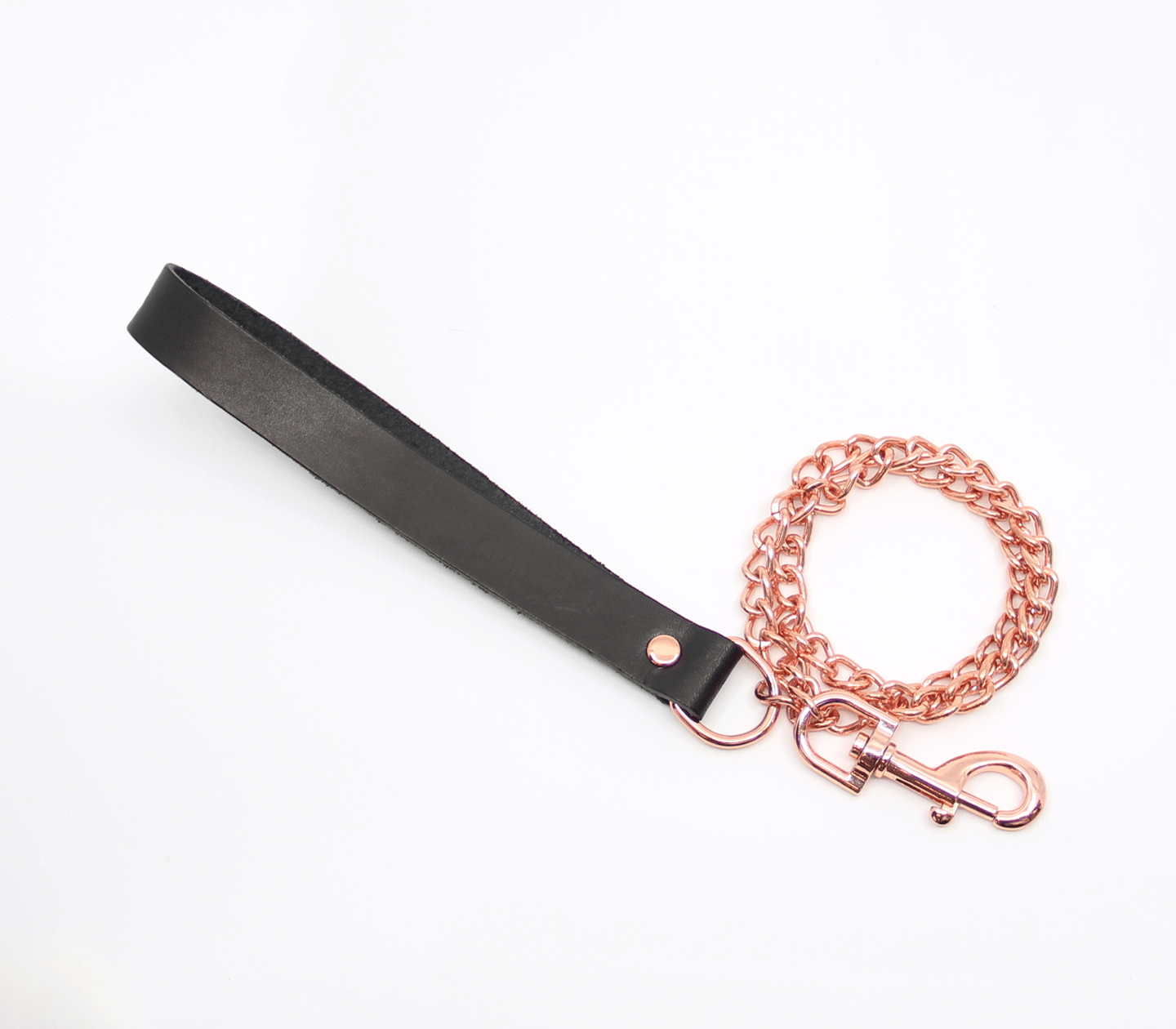 LEA048 Lead - Rose Gold - Love in Leather