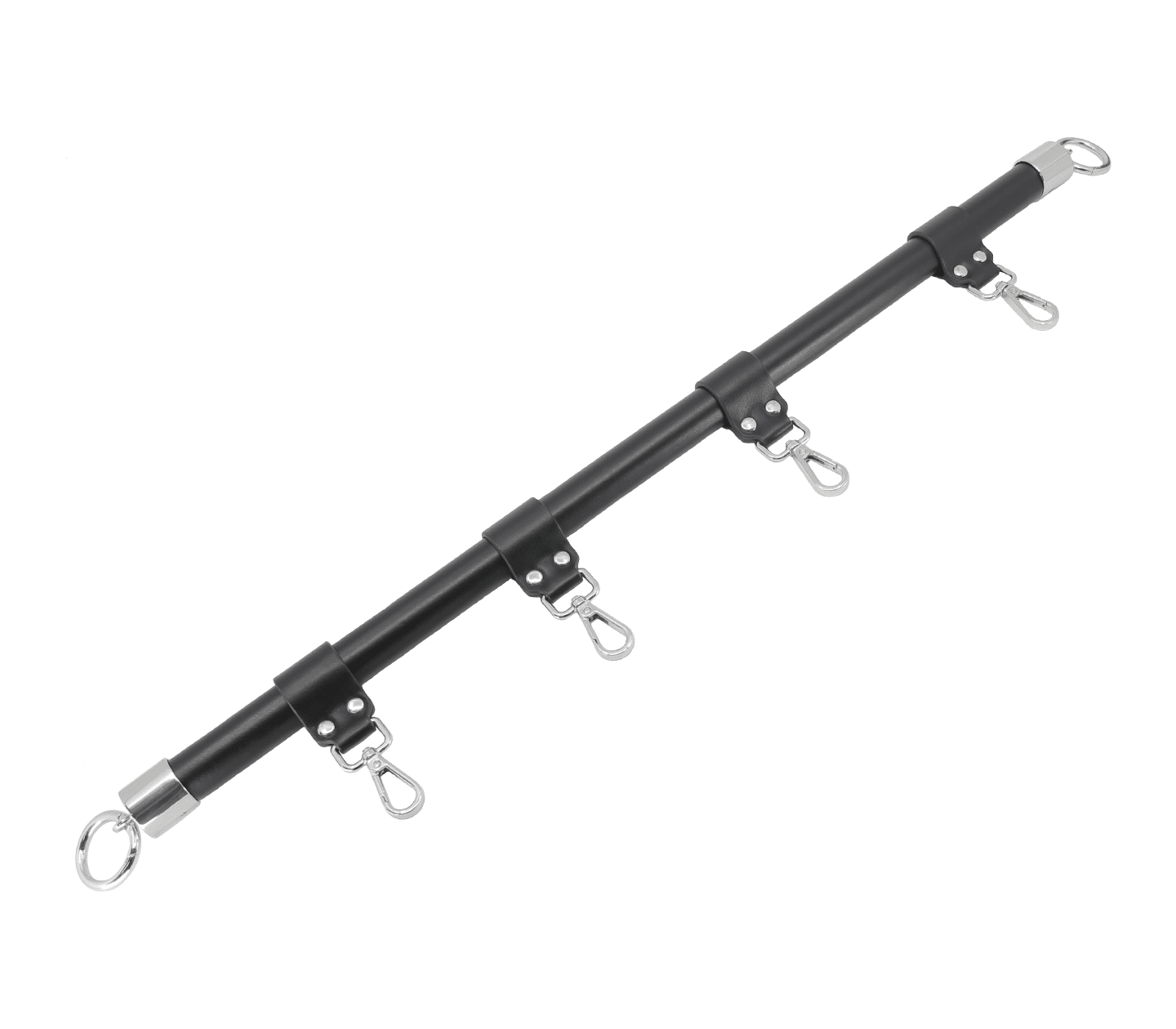 SHA070 Spreader Bar - Silver - Love in Leather