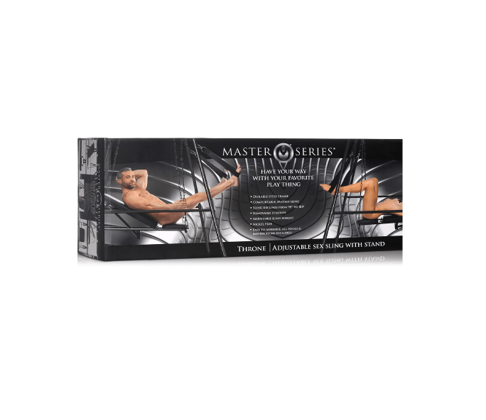 Master Series Throne Adjustable Sex Sling with Stand Vibrant Vibes Australia - Quality Sex Toys - Great Prices