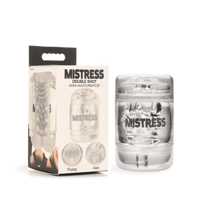 MISTRESS Double Shot - Pussy & Ass mini masturbator Vibrant Vibes Australia - Quality Sex Toys - Great Prices