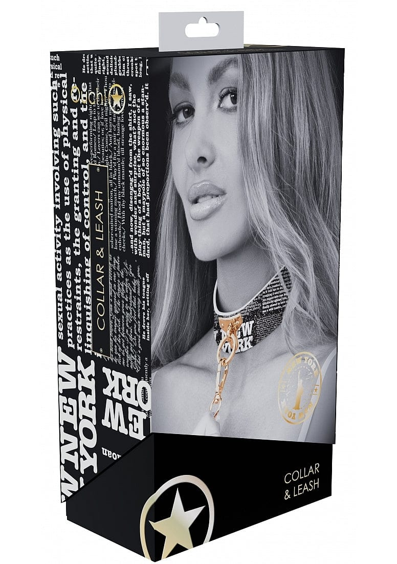 Ouch! NY Collection - Collar with Leash Default Title