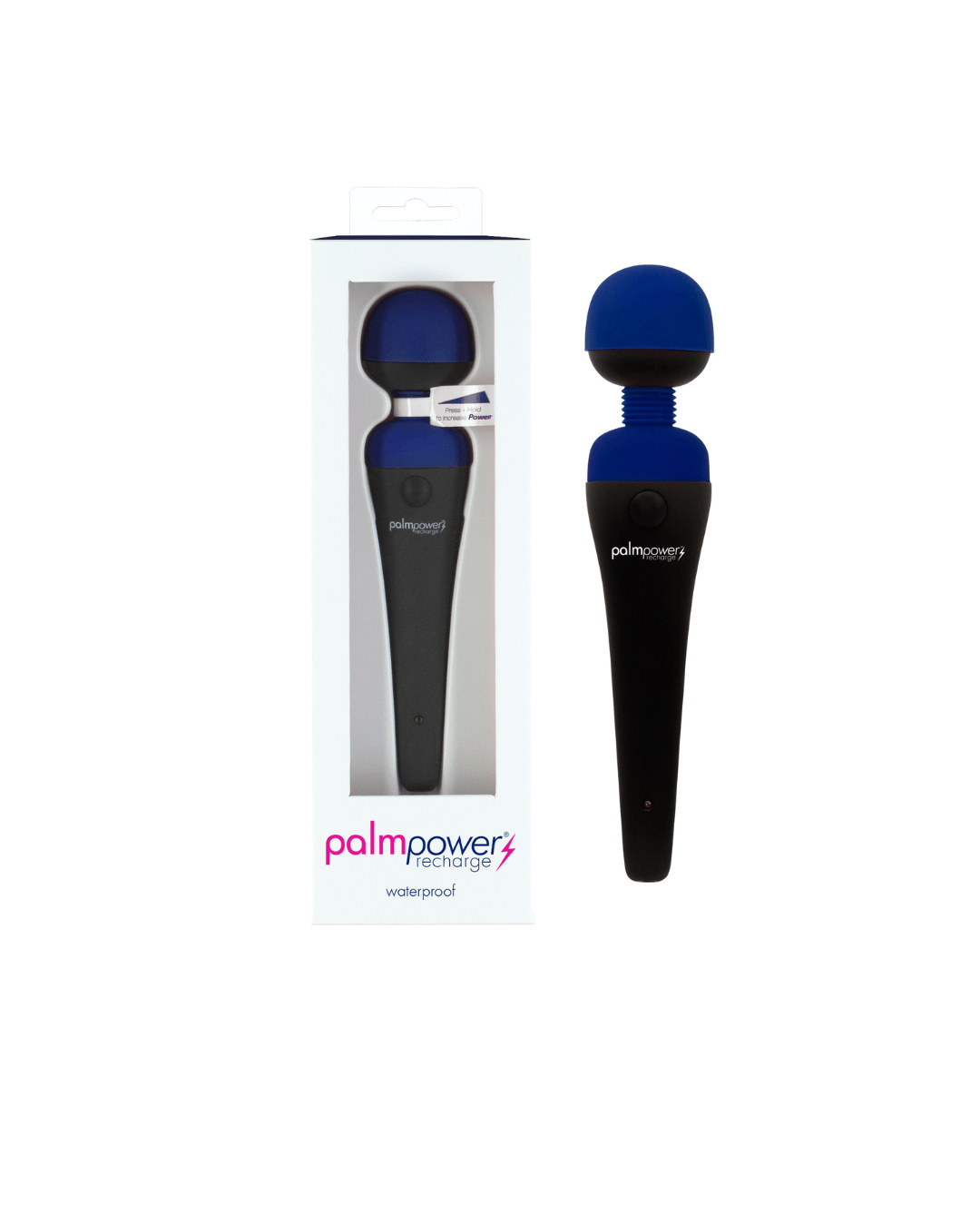 Palm Power Recharge Massager - USB Rechargeable - Blue Vibrant Vibes Australia - Quality Sex Toys - Great Prices